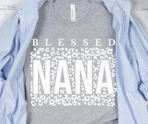 BLESSED NANA T-SHIRT