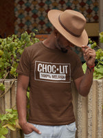 Load image into Gallery viewer, CHOC-LIT  100% MELANIN T-SHIRT
