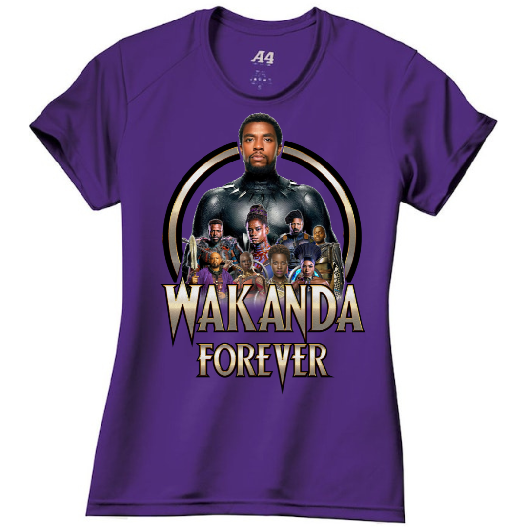 BLACK PANTHER "WAKANDA FOREVER" T-SHIRT