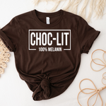 Load image into Gallery viewer, CHOC-LIT  100% MELANIN T-SHIRT
