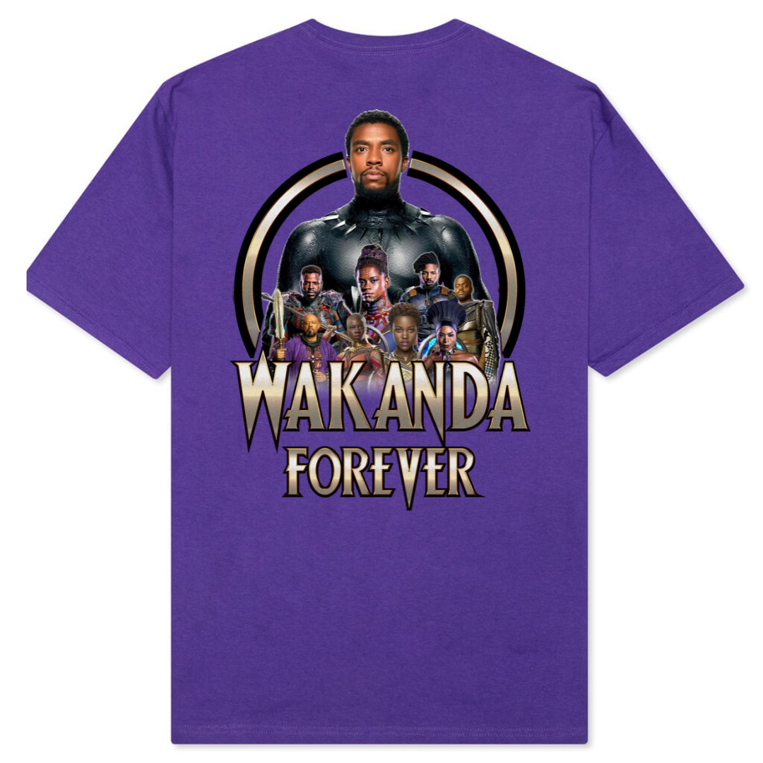 BLACK PANTHER "WAKANDA FOREVER" T-SHIRT