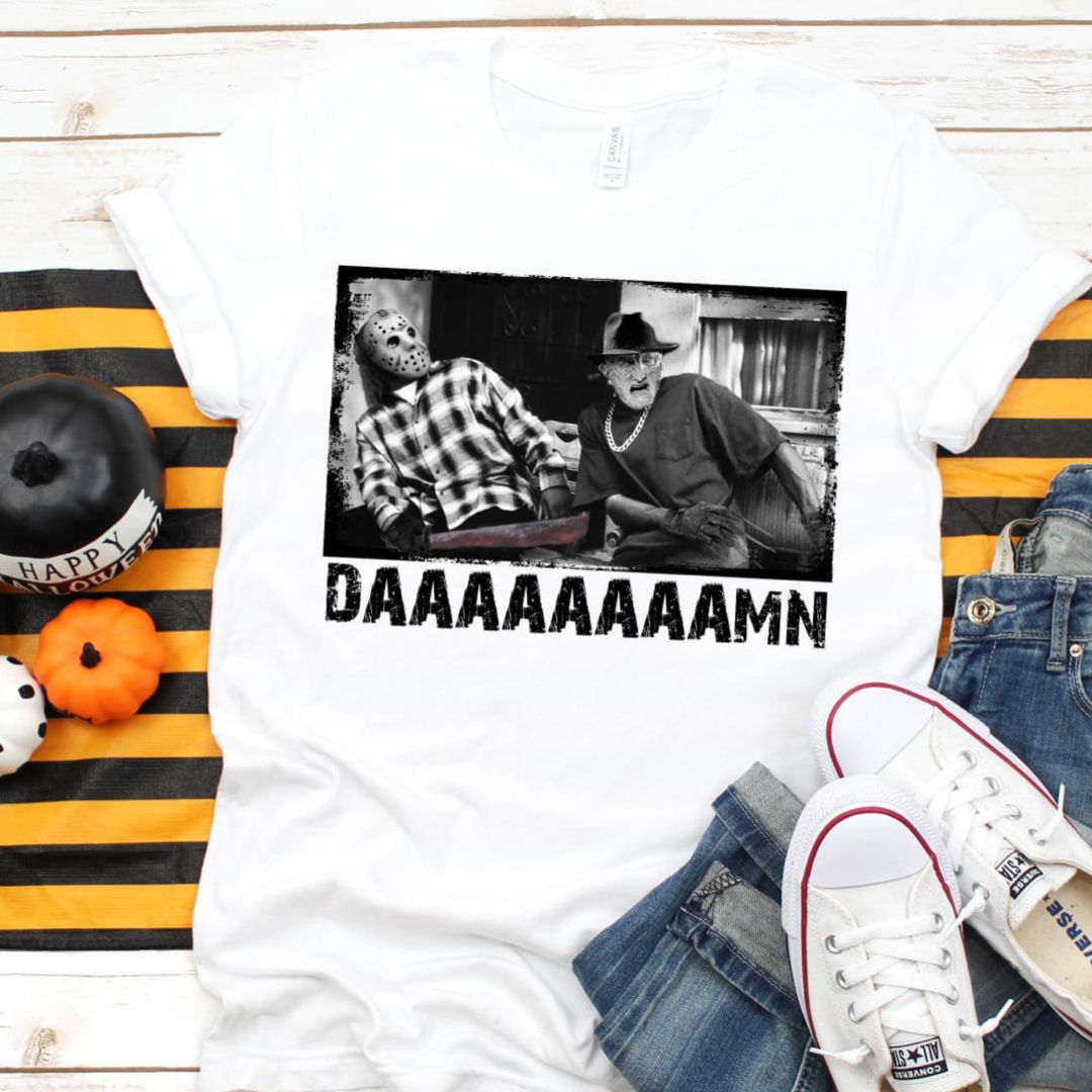 DAAAAAMN FUNNY HALLOWEEN SHIRT