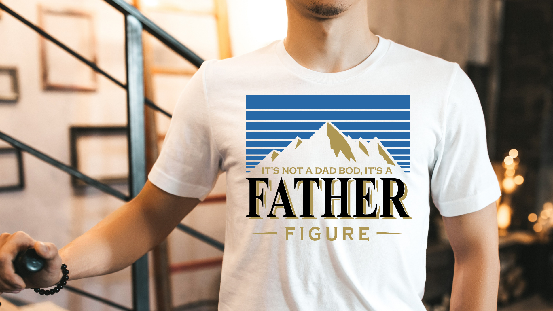 IT'S NOT A DAD BOD IT'S A FATHER FIGURE T-SHIRT