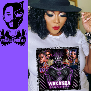 BLACK PANTHER WAKANDA FOREVER SHIRT