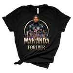 Load image into Gallery viewer, BLACK PANTHER &quot;WAKANDA FOREVER&quot; T-SHIRT
